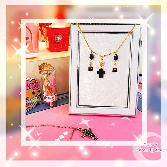 SOLD:   Charm Necklace - Picture 1 of 2